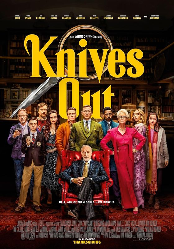 Knives Out                ฆาตกรรมหรรษา ใครฆ่าคุณปู่                2019